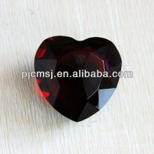 vente en gros coeur forme diamant en cristal comme décoration ou faveurs de mariage